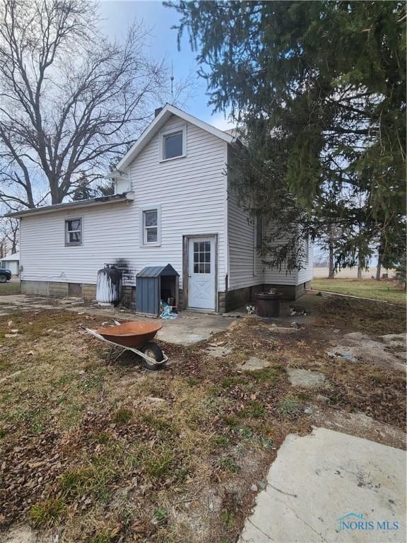 view of rear view of house