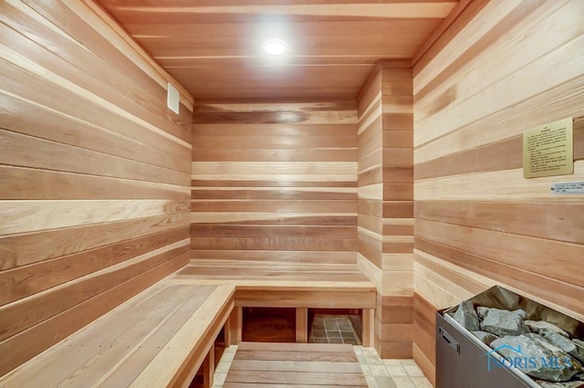 view of sauna / steam room