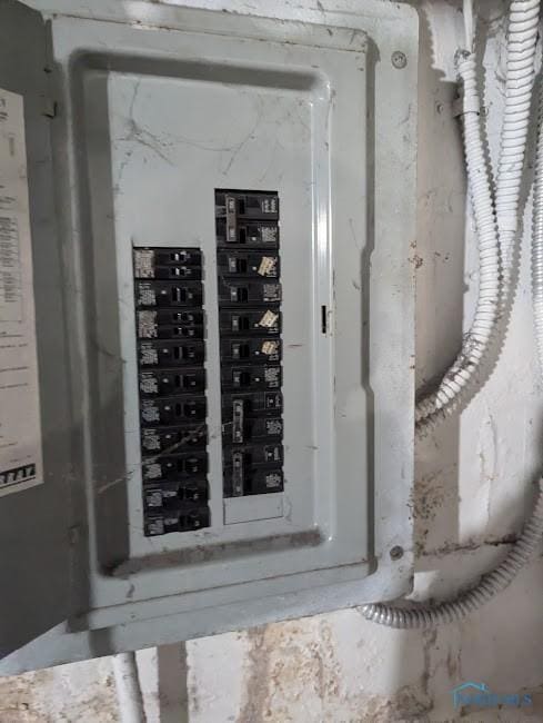 utilities with electric panel