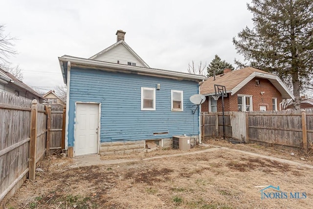 view of rear view of house