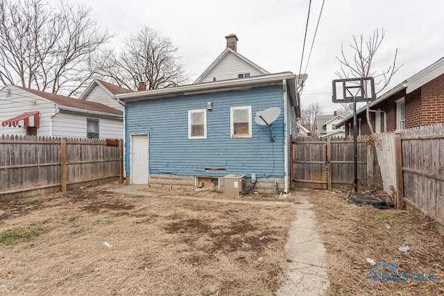 view of rear view of house