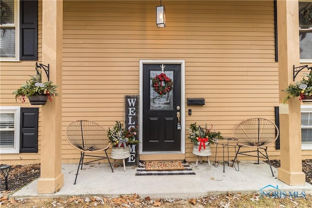 view of property entrance