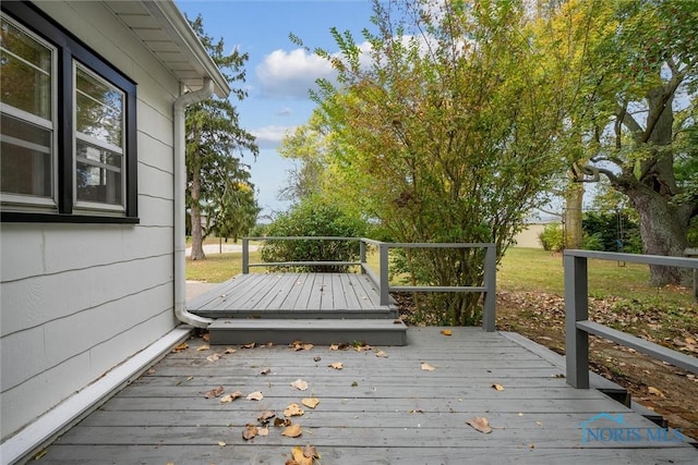 view of deck