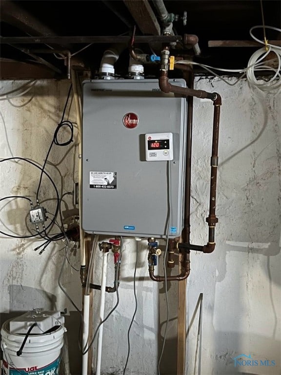 utilities with water heater