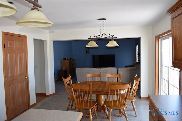 view of dining room