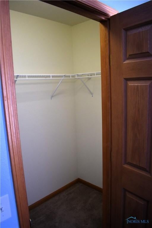 view of closet