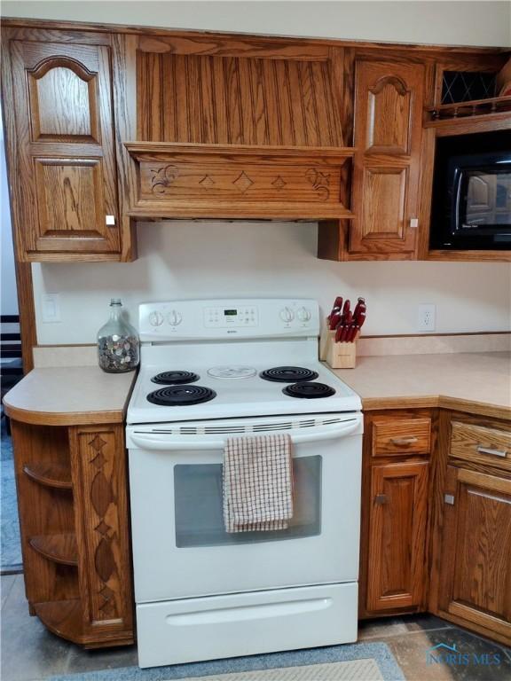 kitchen with electric stove