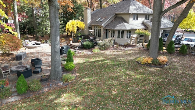 view of yard