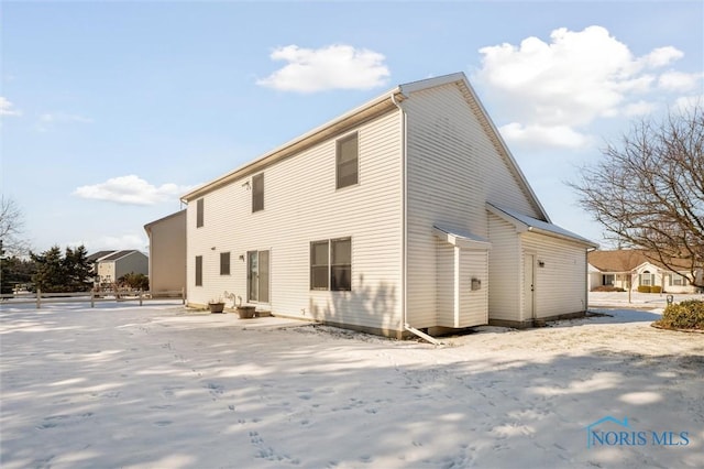 view of back of house