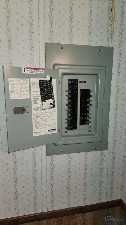 utilities with electric panel