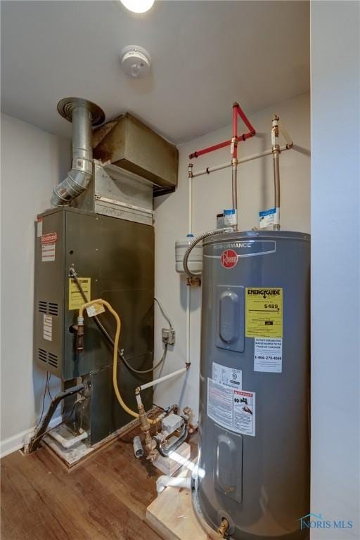 utilities with water heater