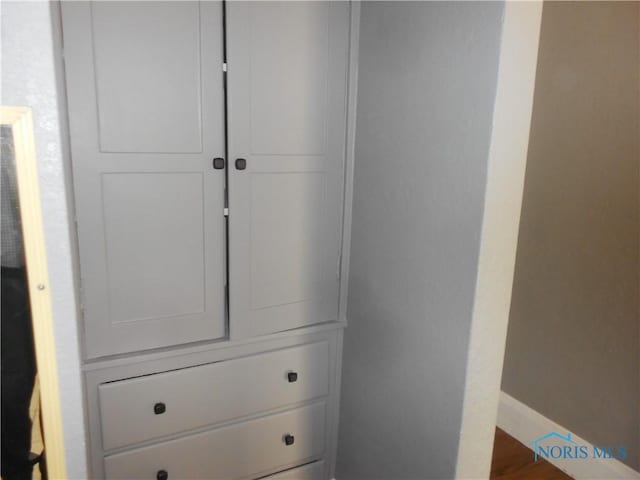 view of closet