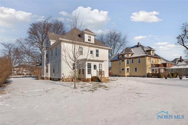 view of rear view of house