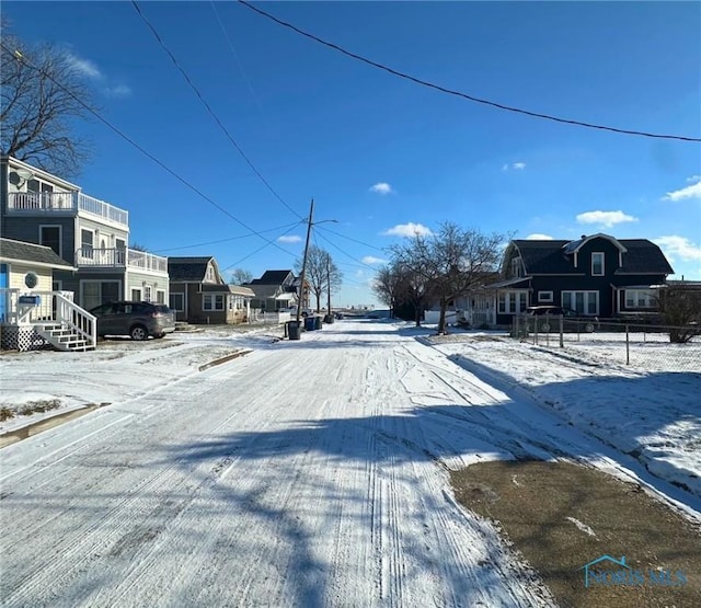 view of road