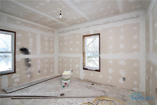 view of empty room