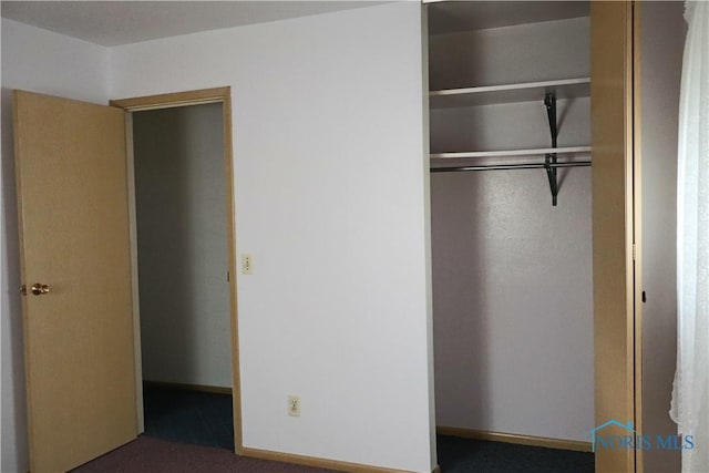 view of closet