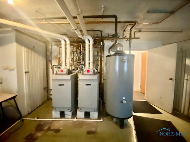 utilities with gas water heater