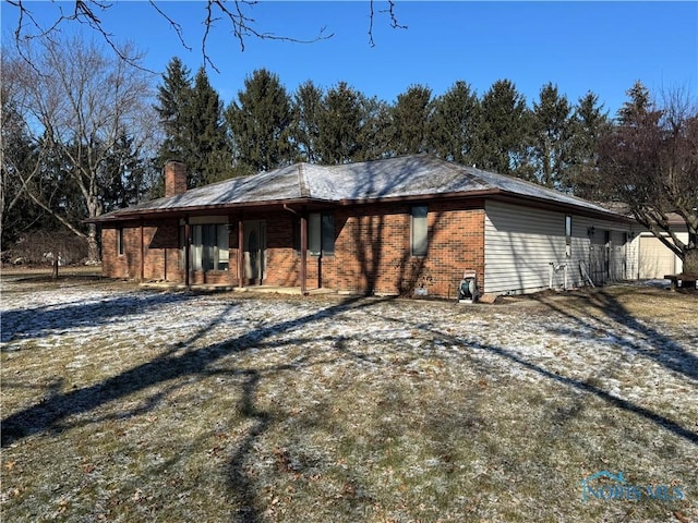 view of rear view of house