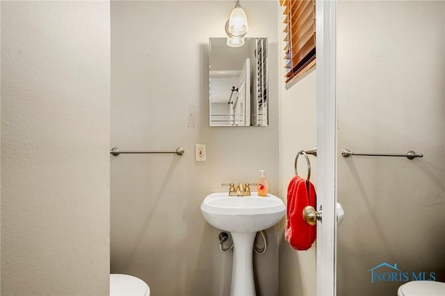 bathroom with toilet