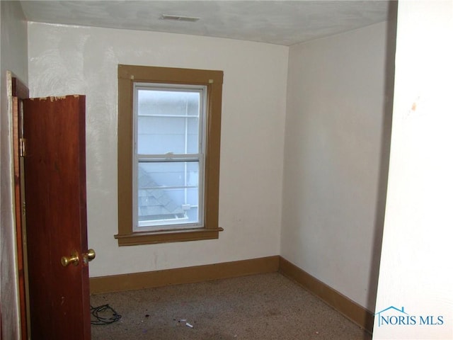 view of unfurnished room