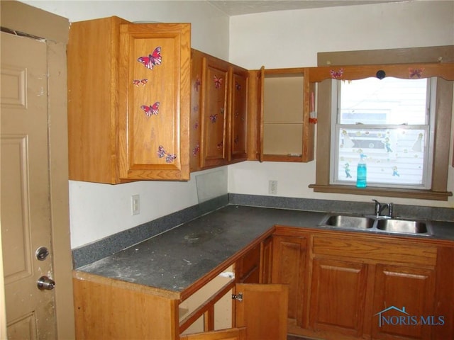 kitchen featuring sink