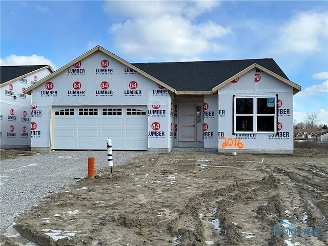 view of property under construction