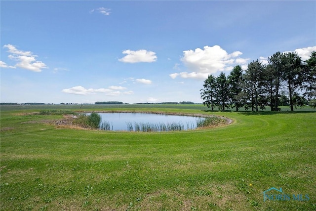 view of water feature