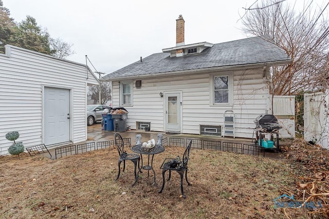 view of back of house