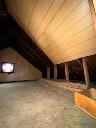 view of attic