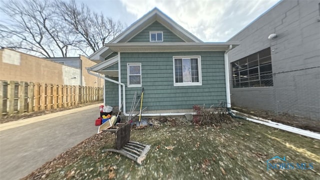 view of rear view of house