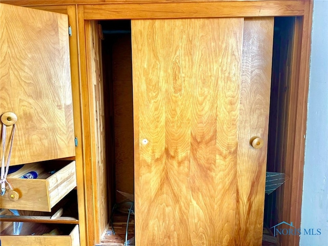 view of closet