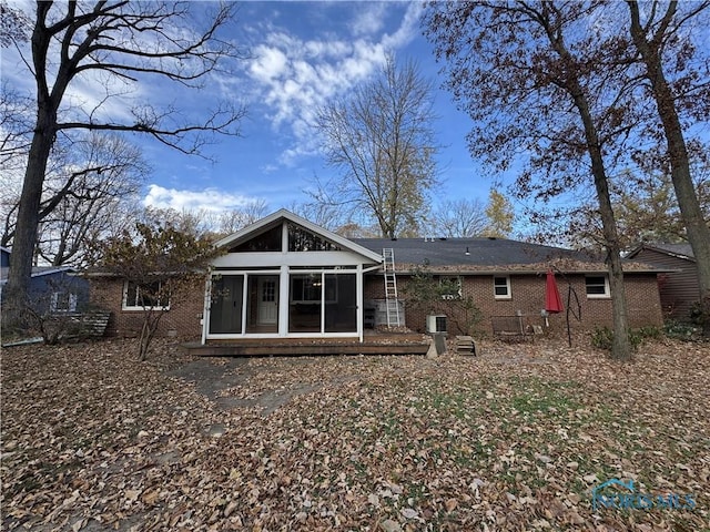 view of back of property