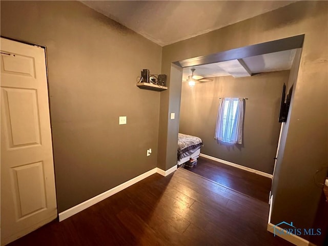 interior space featuring hardwood / wood-style flooring