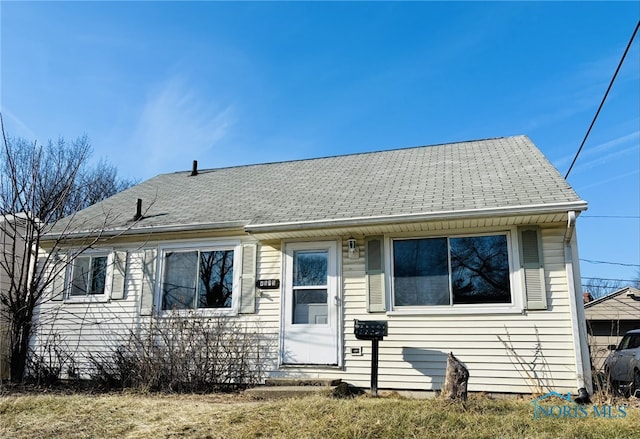 view of bungalow-style house