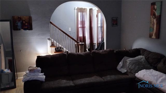 view of living room