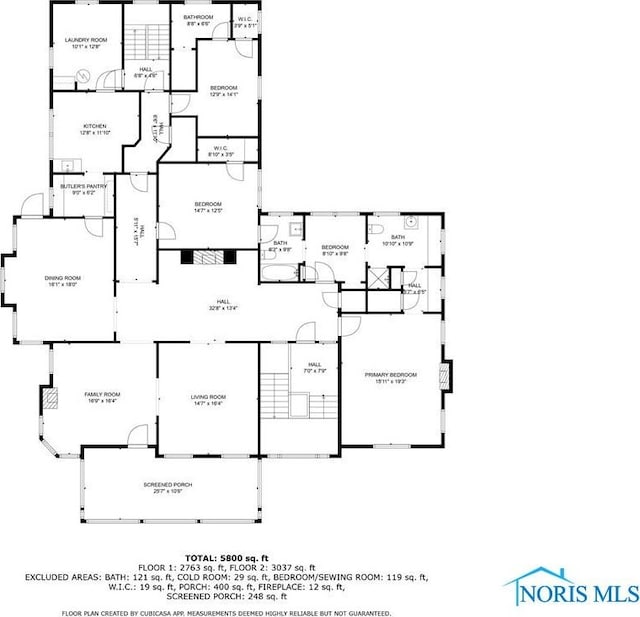 424 Winthrop St, Toledo, OH 43620 - room layout