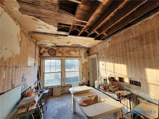 424 Winthrop St, Toledo, OH 43620 - miscellaneous room with concrete flooring