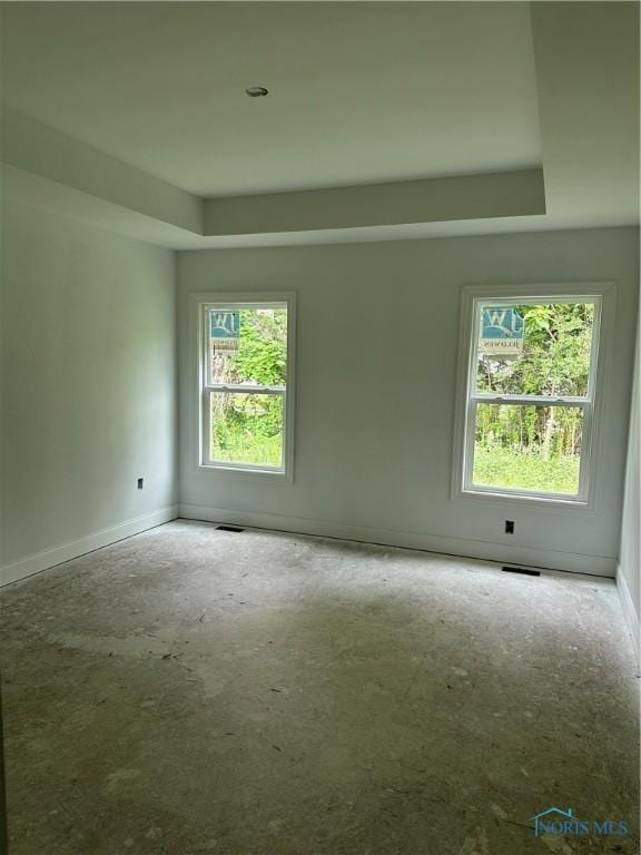 2019 Oakside, Toledo, OH 43615 - spare room featuring a raised ceiling and healthy amount of natural light