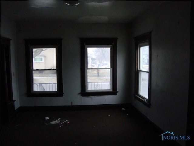 view of unfurnished room