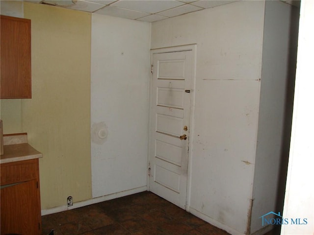 view of clothes washing area