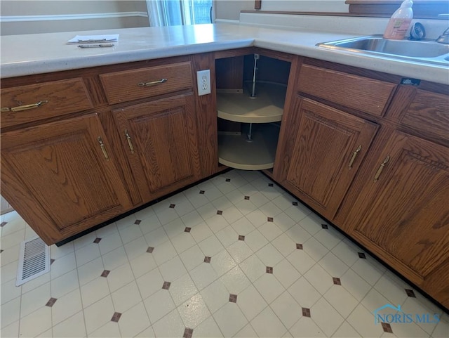 kitchen featuring sink