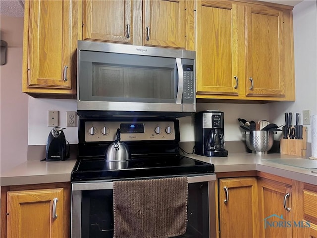 kitchen featuring stainless steel appliances