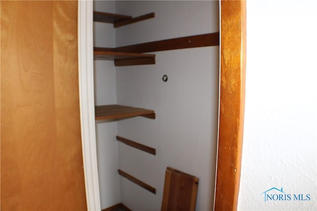 view of closet