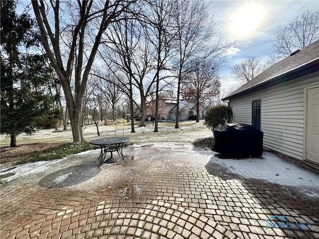 exterior space featuring a patio