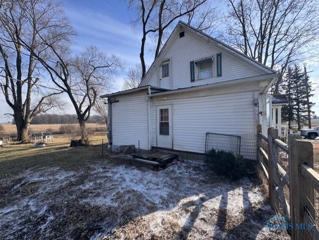 view of back of house