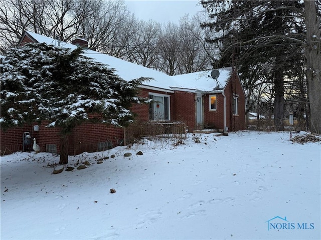 view of bungalow