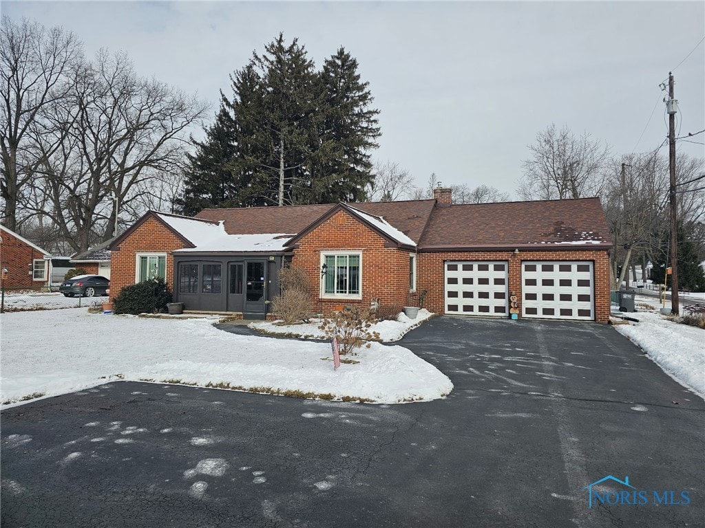 view of ranch-style house