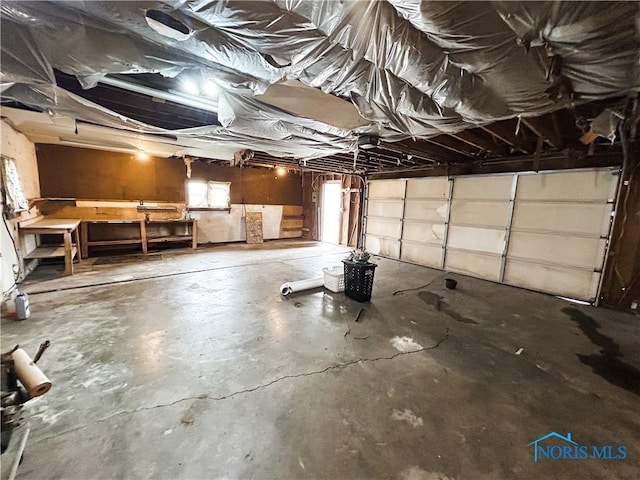 12356 Sylvania Metamora Rd, Berkey, OH 43504 - view of garage