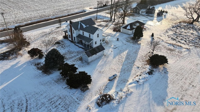 11608 Reitz Rd, Perrysburg, OH 43551 - view of snowy aerial view