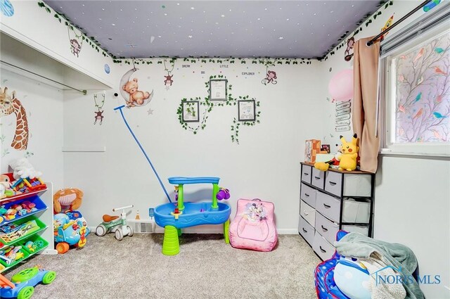 4811 Larkhaven Dr, Toledo, OH 43623 - game room featuring carpet flooring